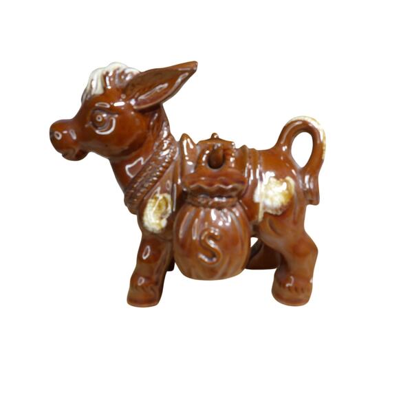 Vintage Donkey Mule Salt & Pepper Shakers - Picture 1 of 10